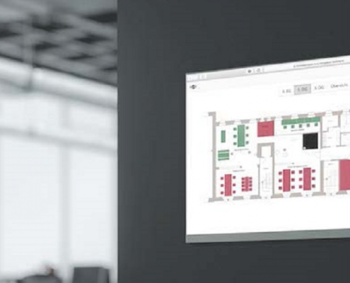 Tingdust Belegungssoftware für Büros Dashboard ansicht