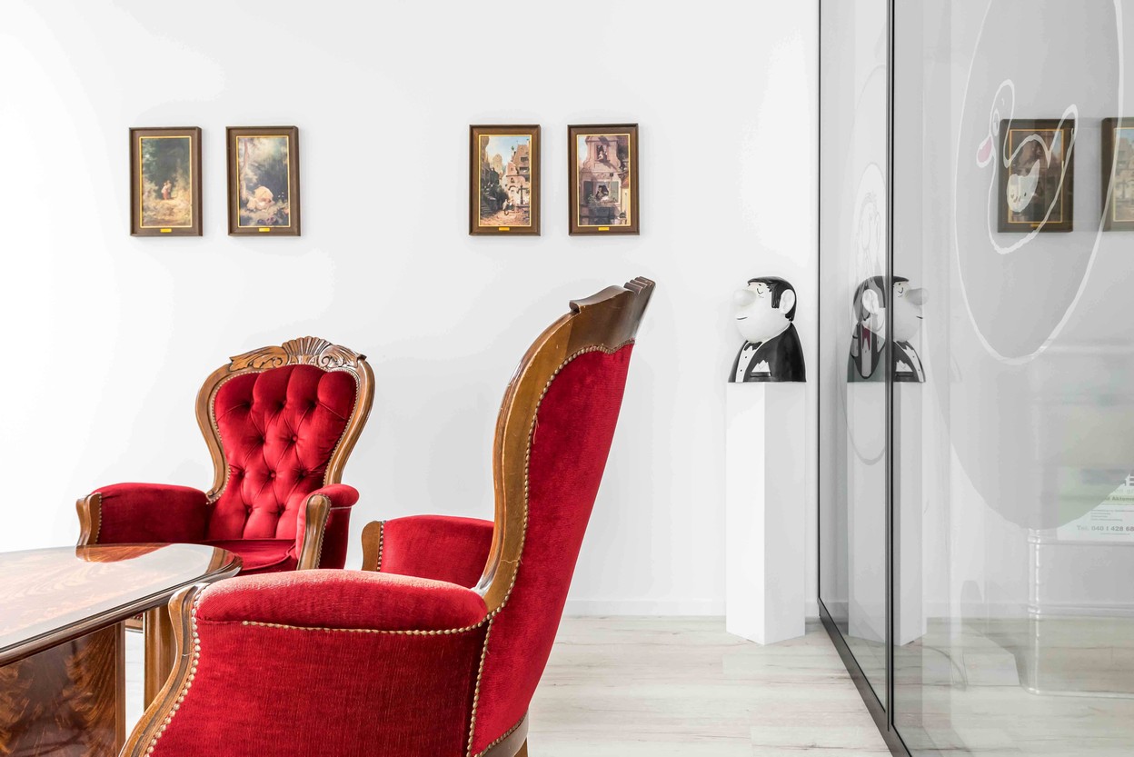 DDB-Tribal-13 Besprechungsraum Carl von Bülow (Loriot) Detailansicht