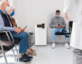 asecos PurifiAir Einsatzgebiet Arztpraxis