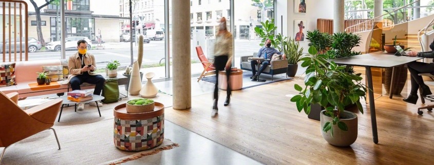 Steelcase LINC New Work Eingangsbereich