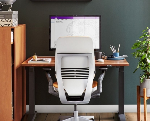 Steelcase Gesture Bürostuhl im Homeoffice