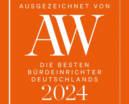 Auszeichnung Beste Büroeinrichter Deutschlands 2024